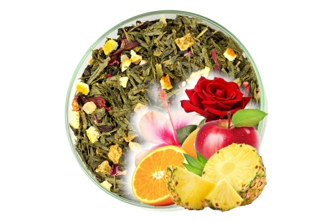 Herbata Zielona SENCHA ZIELONY RAJ (OT) (50g) Smak Tropikalnej Rozkoszy !